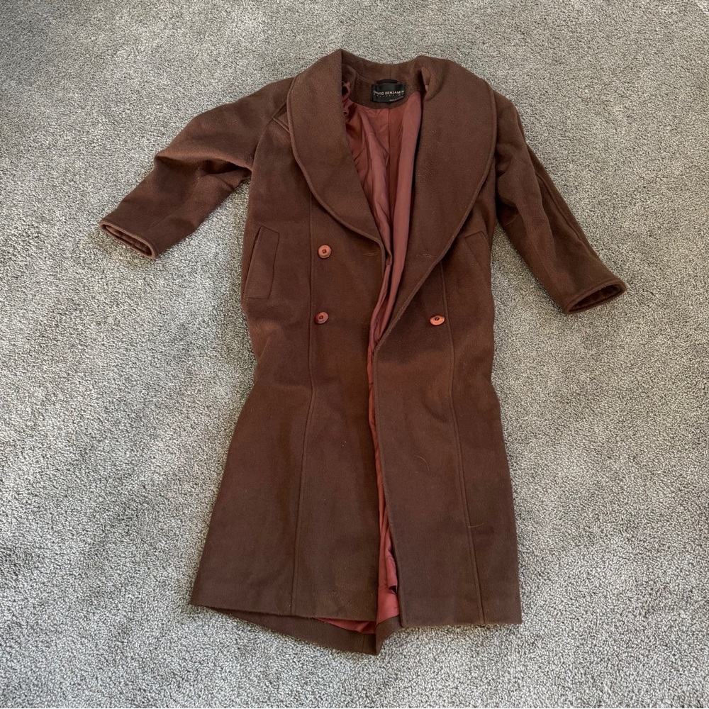 David Benjamin Men’s Wool Coat